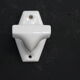 Pair of coat rack hooks in porcelain