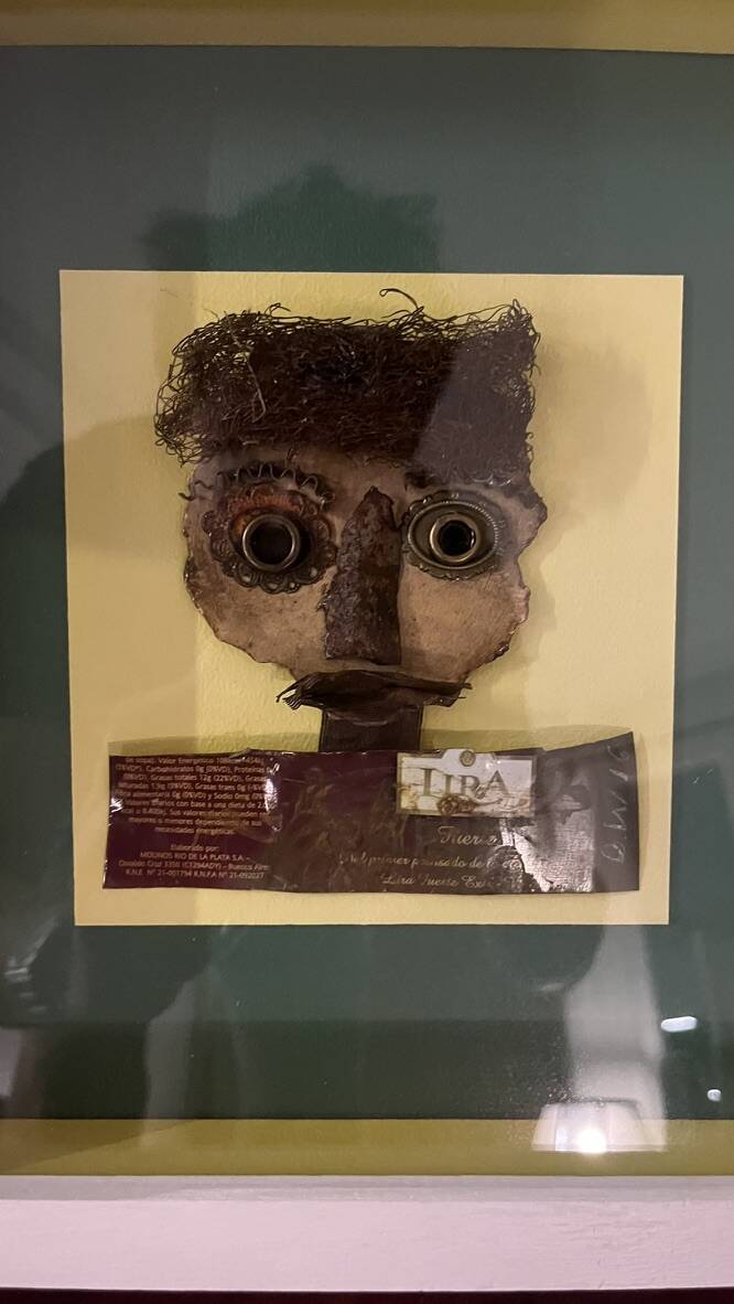 Contemporary composition painting by Ovidio Wain