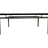 Vintage coffee table stone top frame steel 70's design