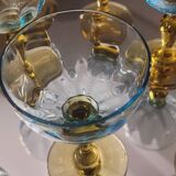 10 George Sand stemmed glasses