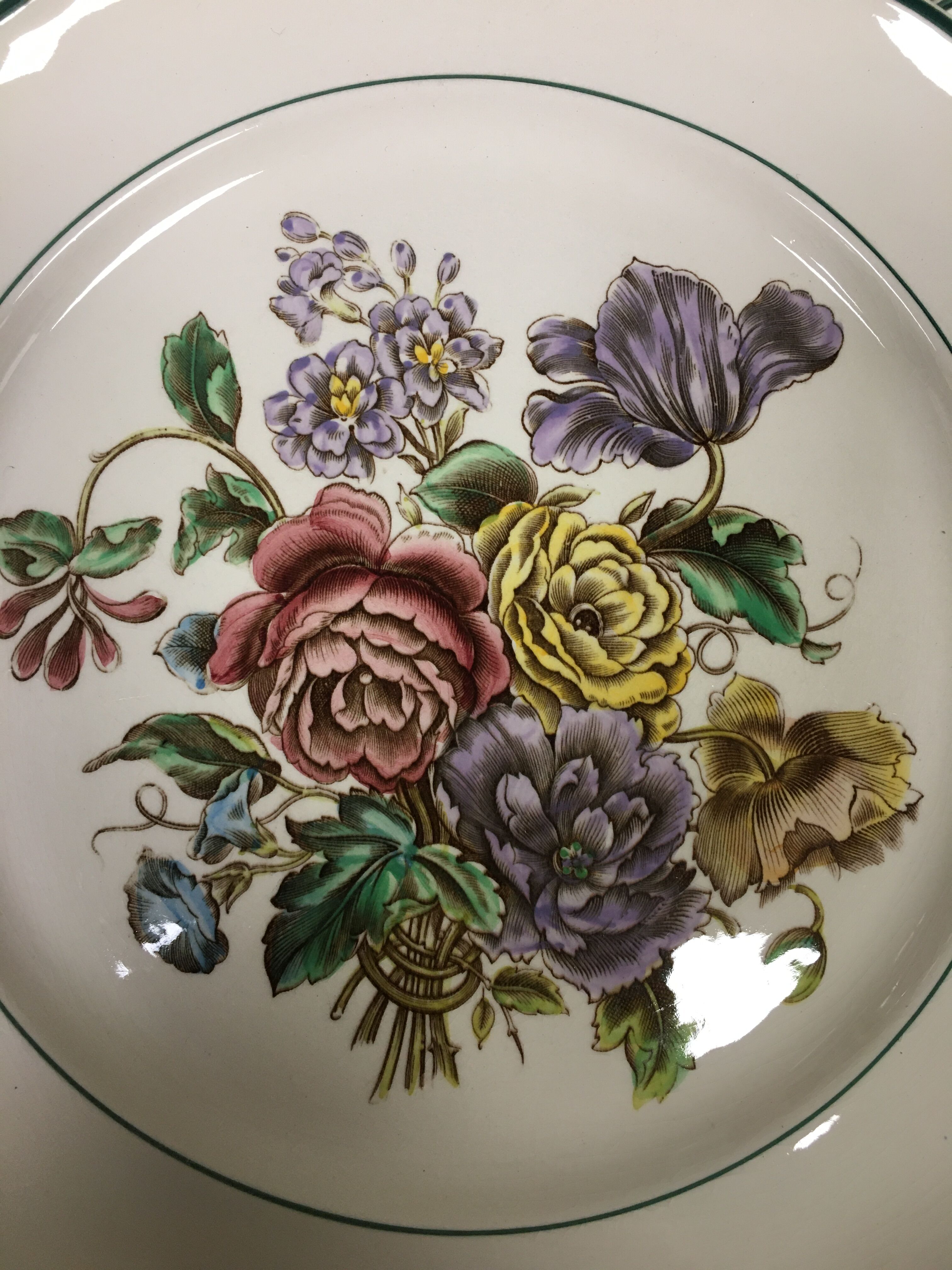 6 flat plates Villeroy and Boch model Cannes