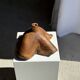 Small suspension in organic teak hat D30 H20