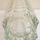 70's chiseled glass vase