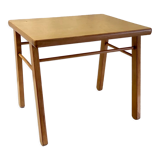 Solid wood side table 60s 70s