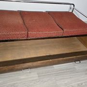 Canapé Bauhaus chromé par Robert Slezak pour les usines Slezak, années 1930