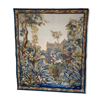 Tapisserie murale aubusson theme l'ete atelier robert four avec certificat