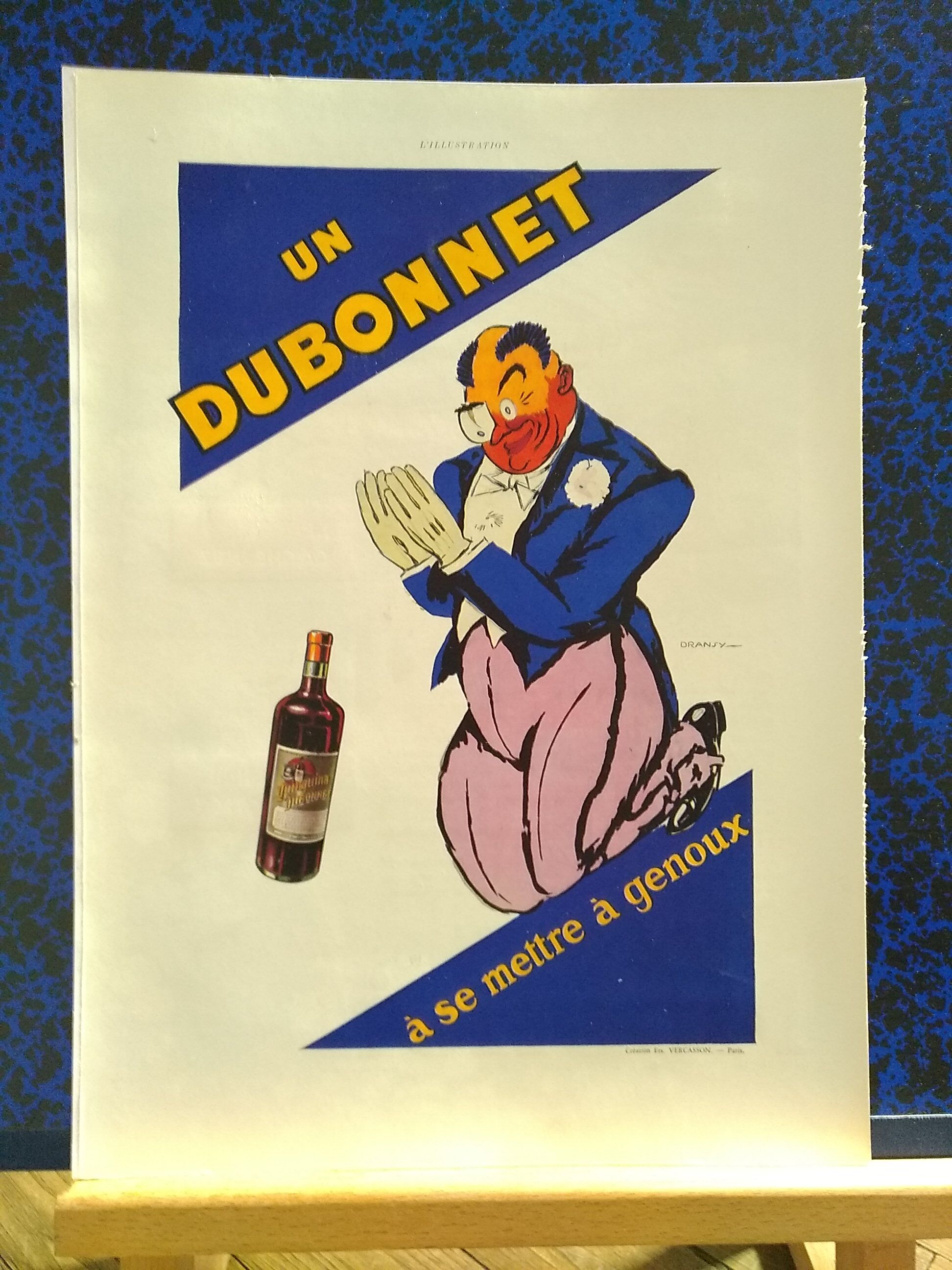 Dubonnet advertisement from a period magazine