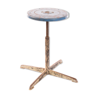 Table d’appoint industriel vintage