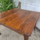 Square dining table