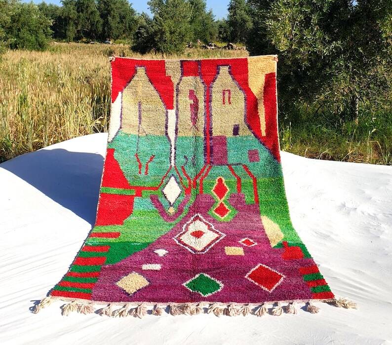 Handmade Moroccan Rug 250cm x 150cm