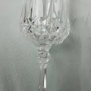 Crystal footed glasses