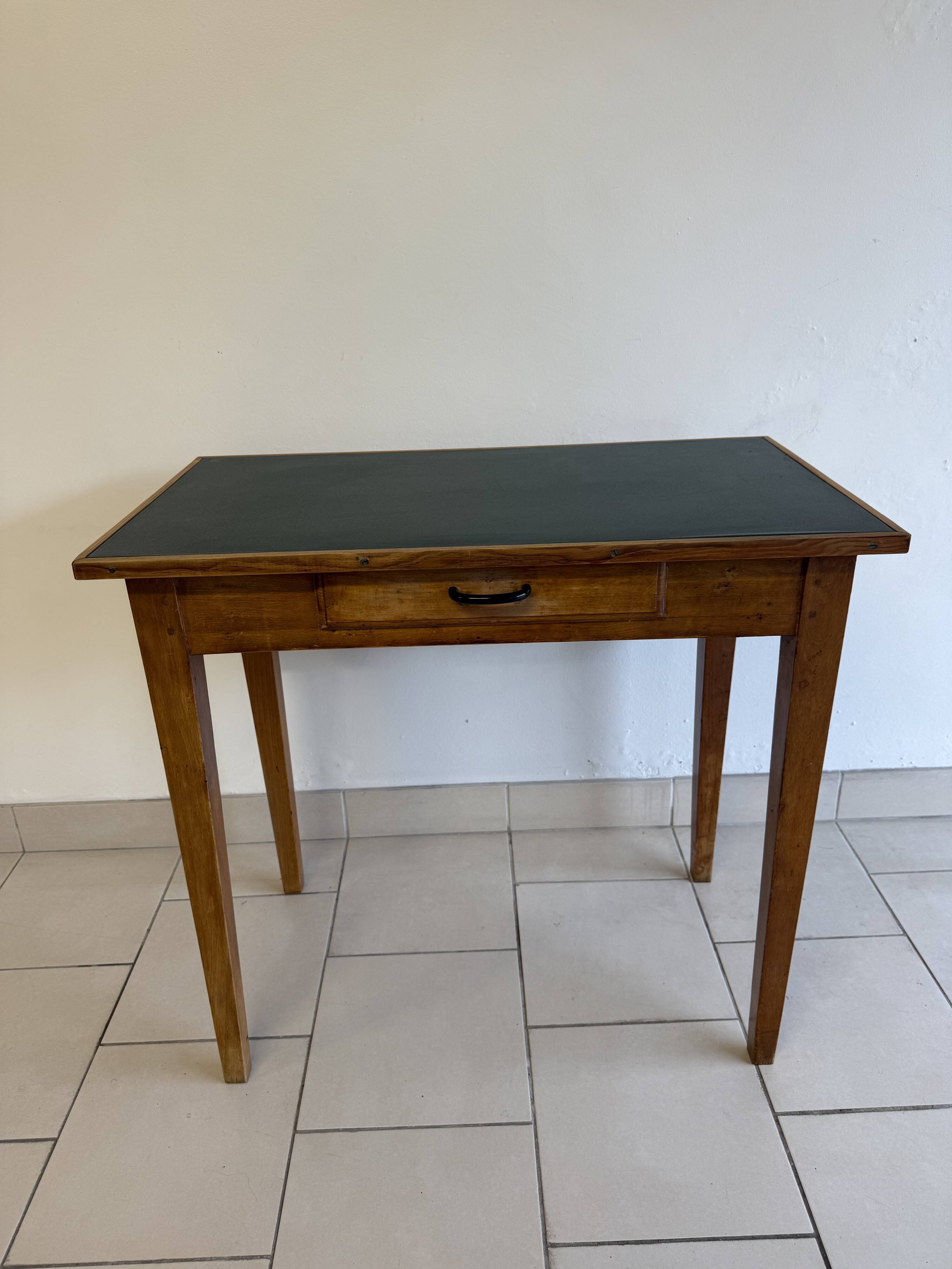 Bureau écolier bois vintage