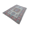 Turkish hand-knotted oushak rug | soft color dining room rug (164 x 254 cm)