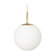 Vintage pendant light by Glashutte limburg, 1970s