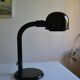 Black goose neck desk lamp ALDA 1980 Swedish Mid-Century