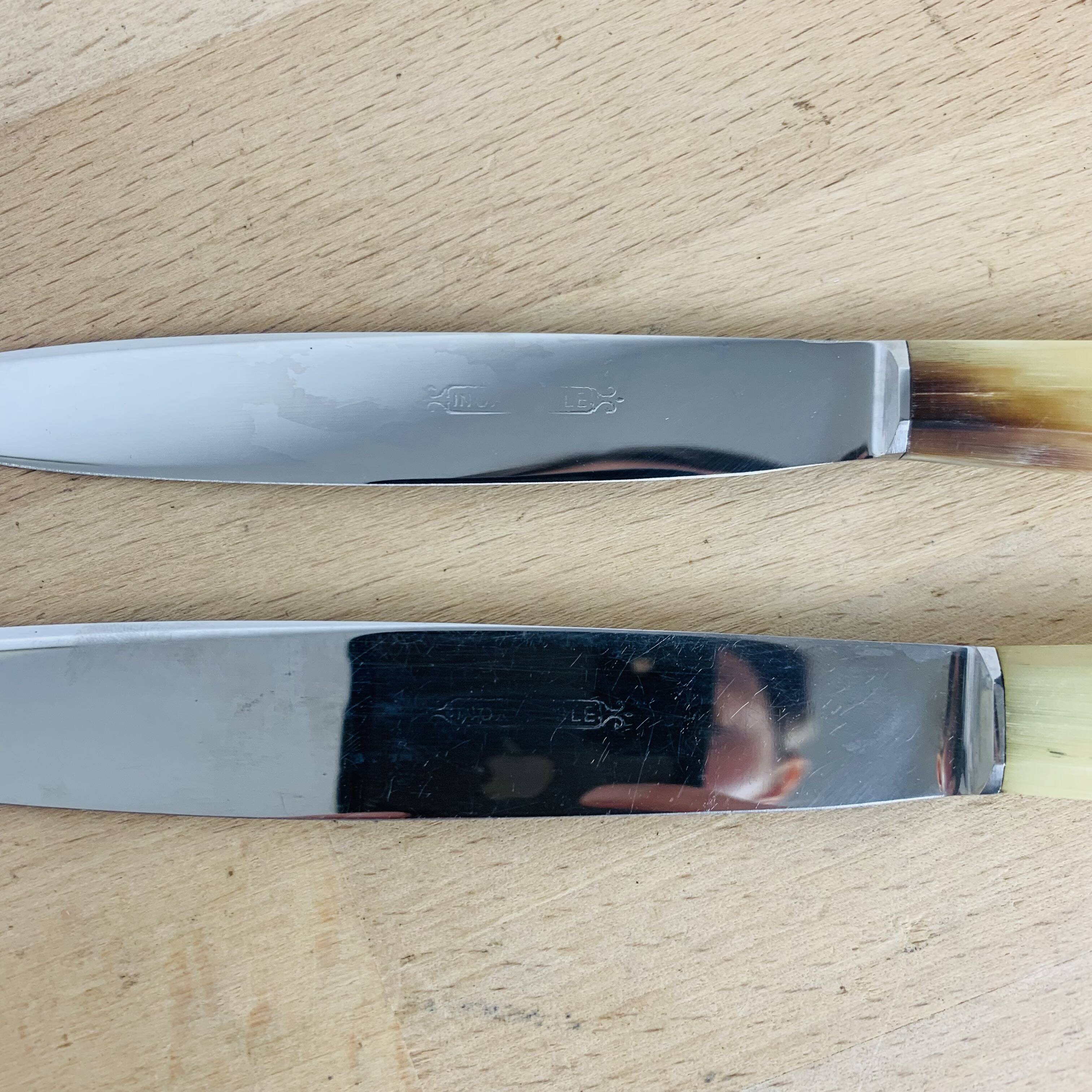 Deetjen silver metal cutlery set 39 pieces and 24 stainless steel knives