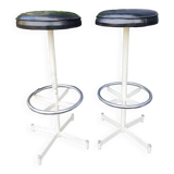 Two beautiful vintage bar stools