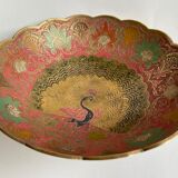 Trinket bowl in gilded brass