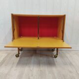 Bar vintage en teck style scandinave