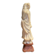Soapstone sculpture on obsidian base of a Buddhist.