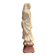Soapstone sculpture on obsidian base of a Buddhist.