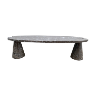 Eros Italian marble coffee table by Mondragone, Angelo Mangiarotti, by Skipper, 1970