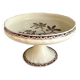 Large Creil & Montereau fruit bowl in brown ironstone