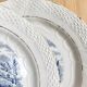 Delft opaque porcelain dessert plates