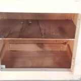 White bedside table chest style