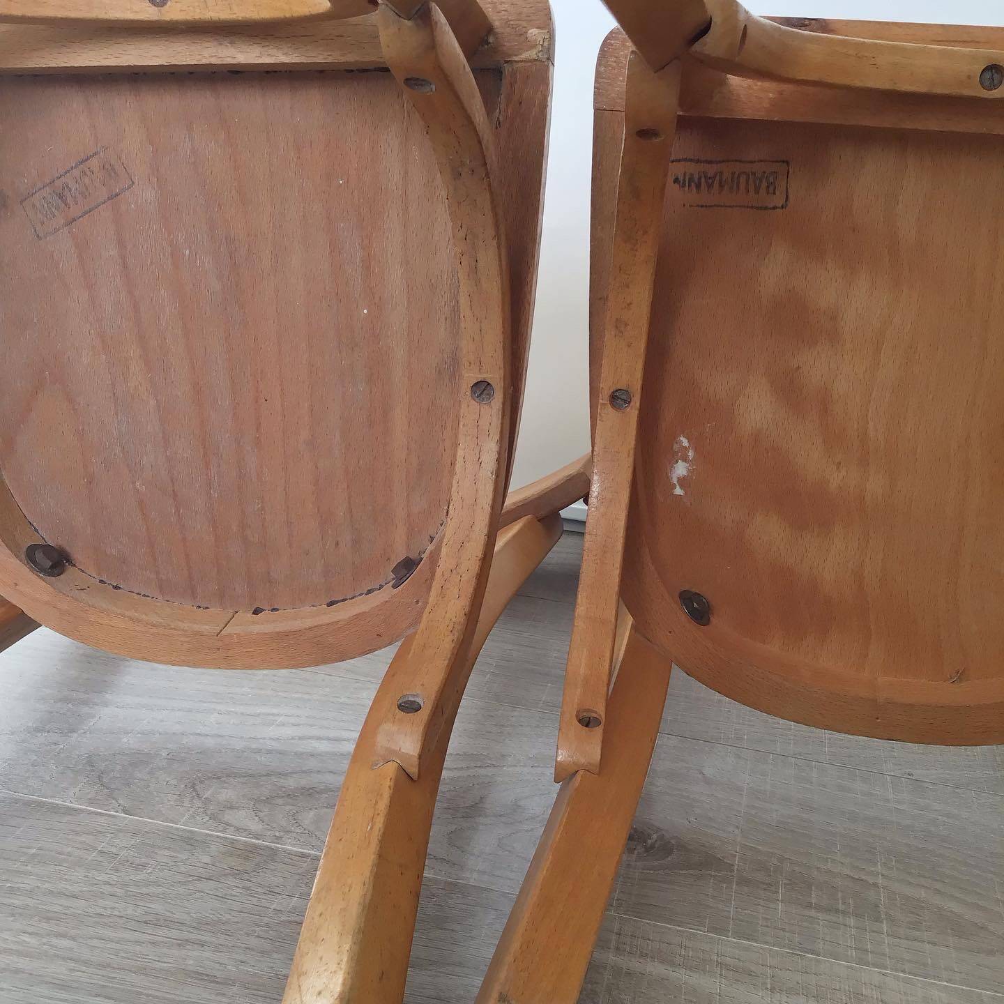 2 Baumann children's chairs