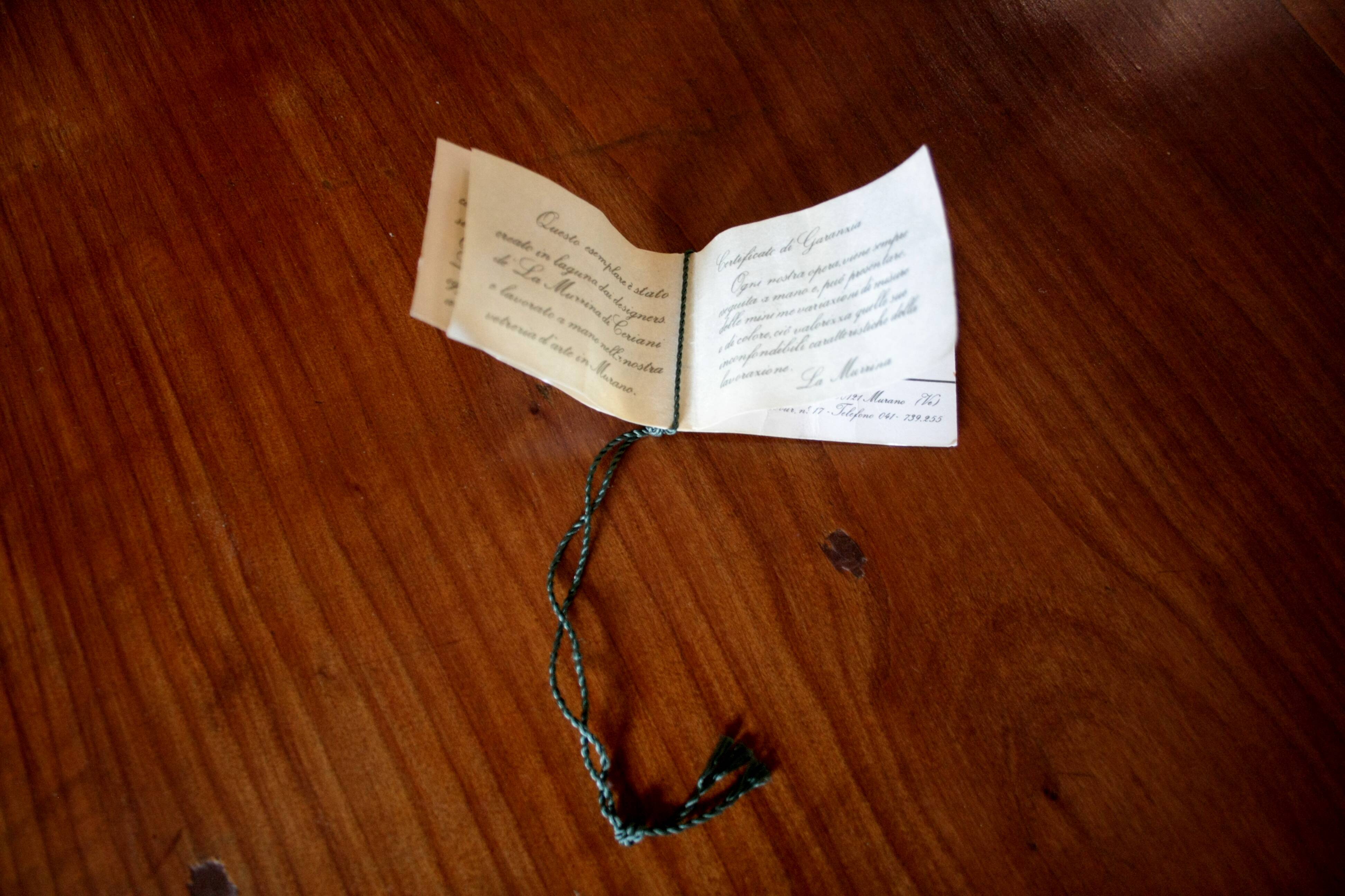 Suspension de La Murrina avec marque déposée, Italie années 70