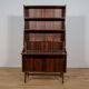 Étagère en palissandre du milieu du siècle par Johannes Sorth pour Bornholm, Danemark, années 1960