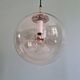 Suspension Space Age in smoked glass