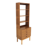 Scandinavian teak bookcase, Sweden, 1960