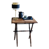 Small old wooden table