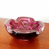 Cendrier design verre Murano