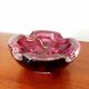 Cendrier design verre Murano