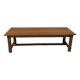 Immense solid wood farmhouse table - elegant 2.6m