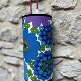 Vintage blue portable lamp