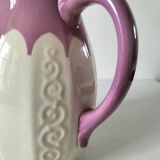 Pichet Villeroy & Boch Mettlach Ehrang, cream and plum
