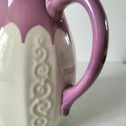 Pichet Villeroy & Boch Mettlach Ehrang, cream and plum