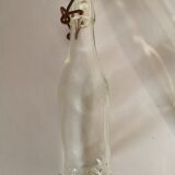 3 small old cider bottles