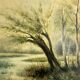 Tableau huile sur toile debut xxeme