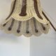 Mid-Century Modern Teak and Sisal Swing-Arm Wall Lamp, 1960s