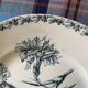 Mismatched ironstone flat plates