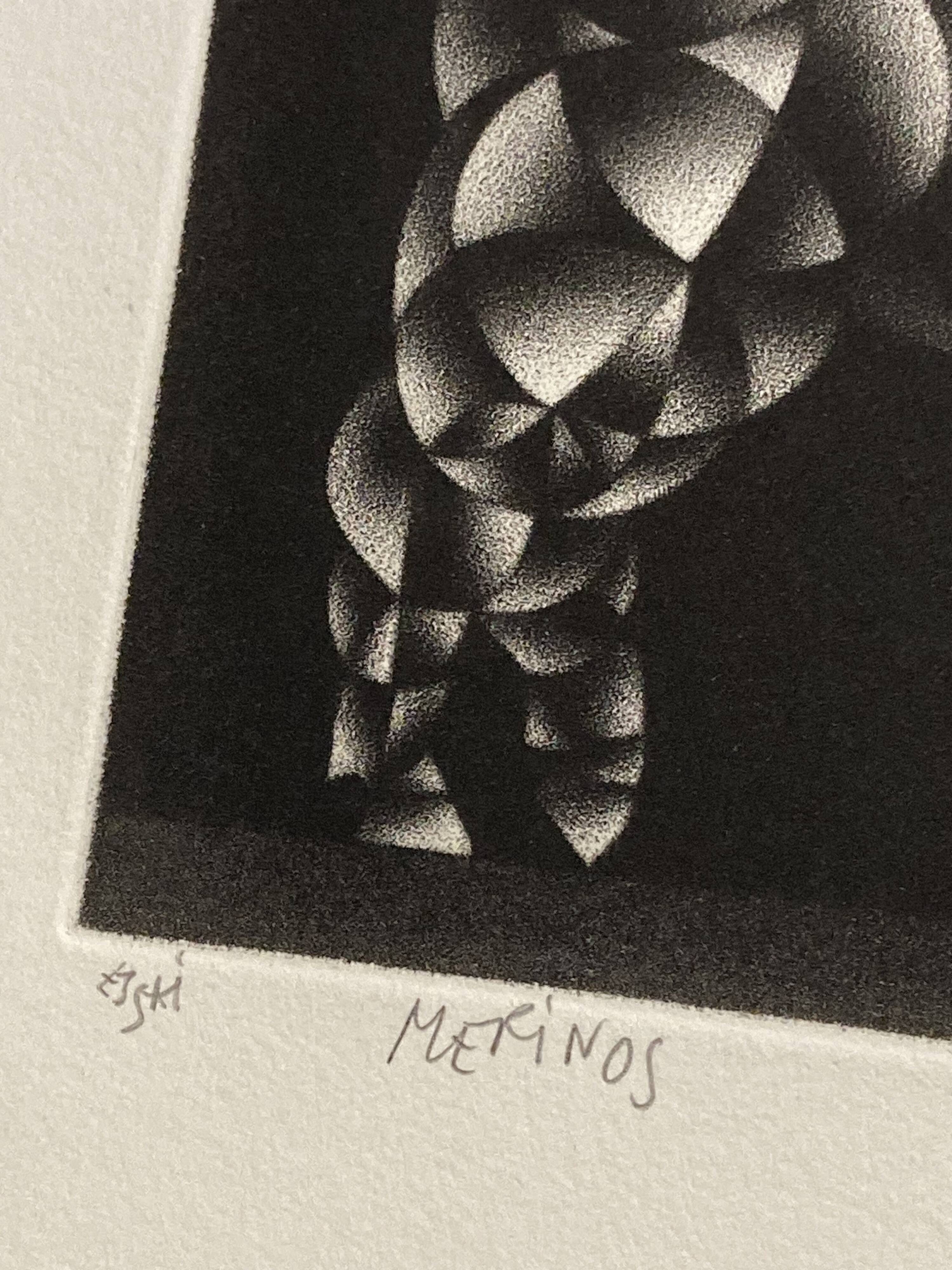 Mario avati (1921-2009), merinos, black manner, 1970