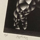 Mario avati (1921-2009), merinos, black manner, 1970