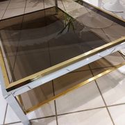 Italia lounge coffee table and vintage sofa tips ITALIA by Willy Rizzo 1970
