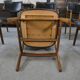 Set of 6 Scandinavian armchairs in leather and rosewood by Gondo Gravesen for Atelier Bondo Gravesen Snedkerier 1960s.