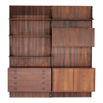 vintage wall system | rosewood | HG Furniture | Danish